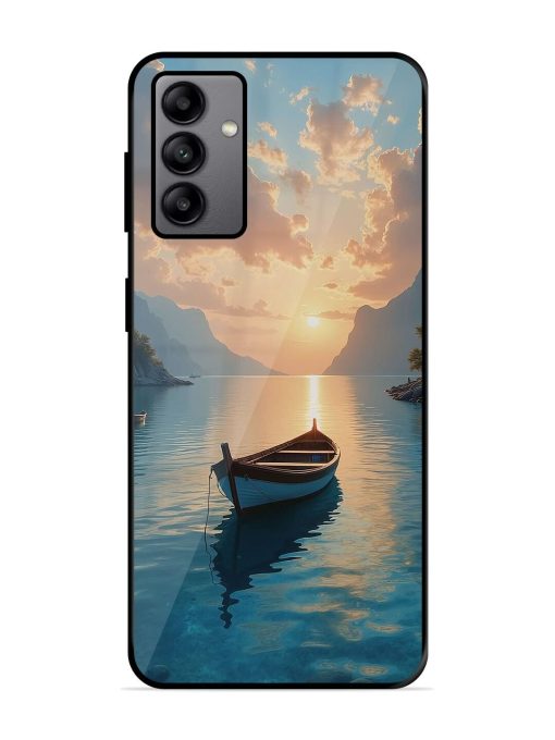 Serene Sunset Glossy Soft Edge Case for Samsung Galaxy A04S Chachhi