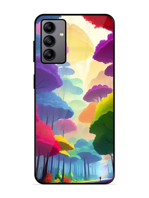 Rainbow Road Glossy Soft Edge Case for Samsung Galaxy A04S Chachhi