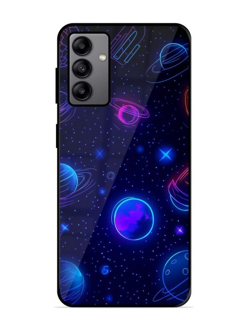 Neon Cosmos Glossy Soft Edge Case for Samsung Galaxy A04S Chachhi