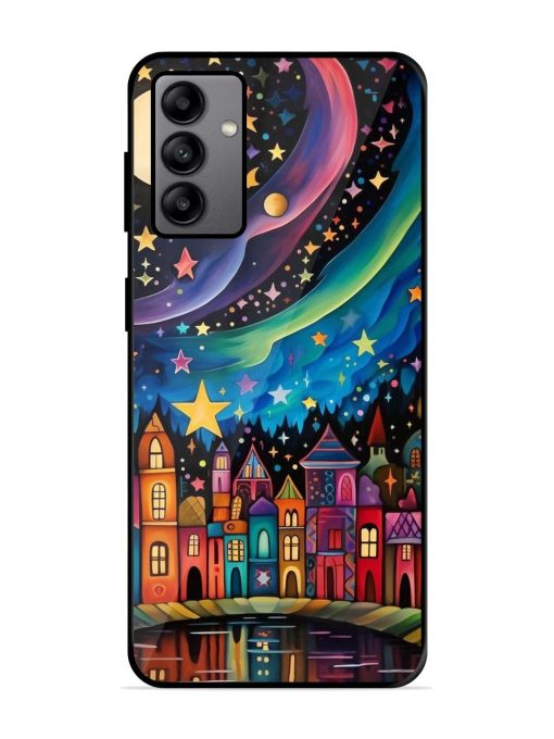 Starlit Village Glossy Soft Edge Case for Samsung Galaxy A04S Chachhi