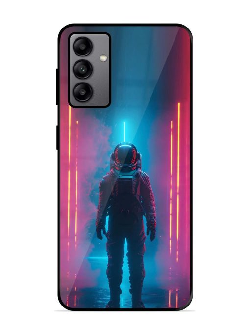 Neon Astronaut Glossy Soft Edge Case for Samsung Galaxy A04S Chachhi