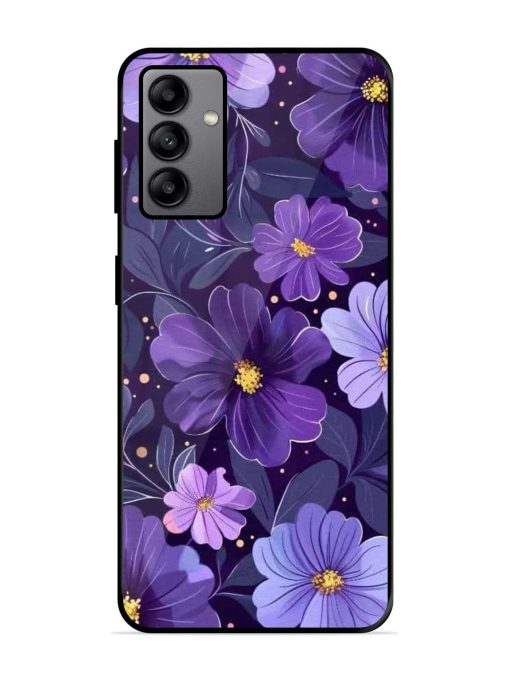 Purple Paradise Glossy Soft Edge Case for Samsung Galaxy A04S Chachhi