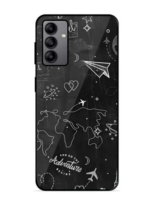 Wanderlust Sketchbook Glossy Soft Edge Case for Samsung Galaxy A04S Chachhi