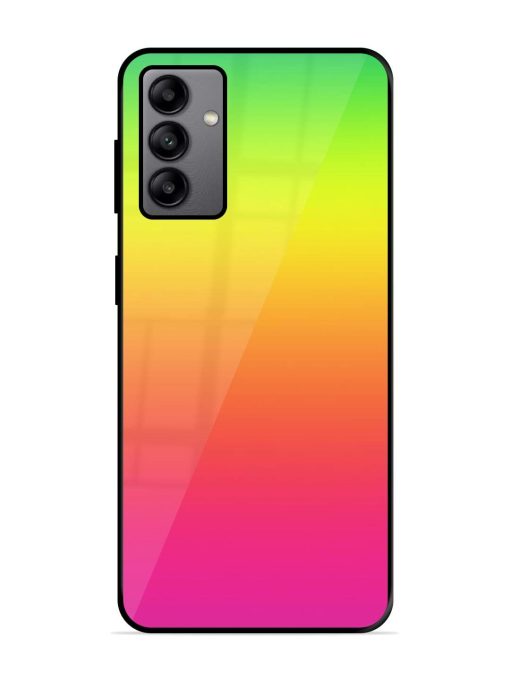 Rainbow Gradient Glossy Soft Edge Case for Samsung Galaxy A04S Chachhi