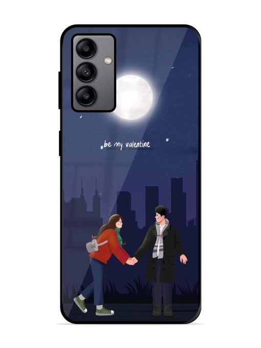 Moonlight Proposal Glossy Soft Edge Case for Samsung Galaxy A04S Chachhi