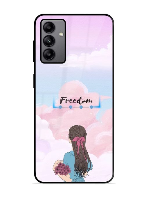 Skyward Dreams Glossy Soft Edge Case for Samsung Galaxy A04S Chachhi