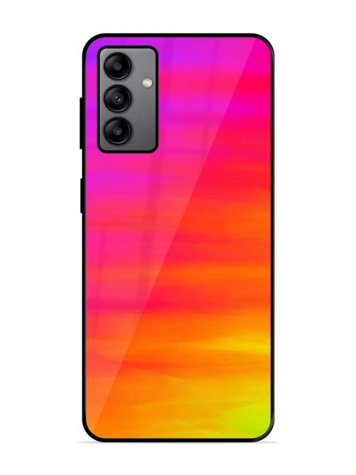 Neon Horizon Glossy Soft Edge Case for Samsung Galaxy A04S Chachhi