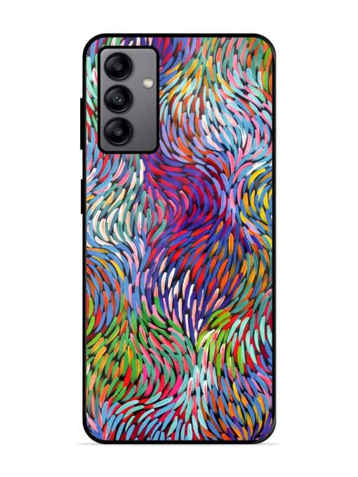 Vibrant Waves Glossy Soft Edge Case for Samsung Galaxy A04S