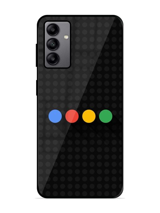 Google Dots Glossy Soft Edge Case for Samsung Galaxy A04S Chachhi