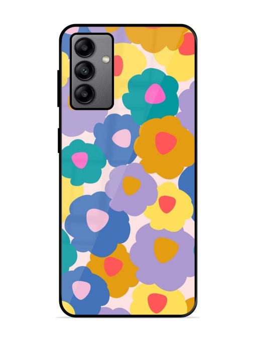 Flower Power Glossy Soft Edge Case for Samsung Galaxy A04S Chachhi