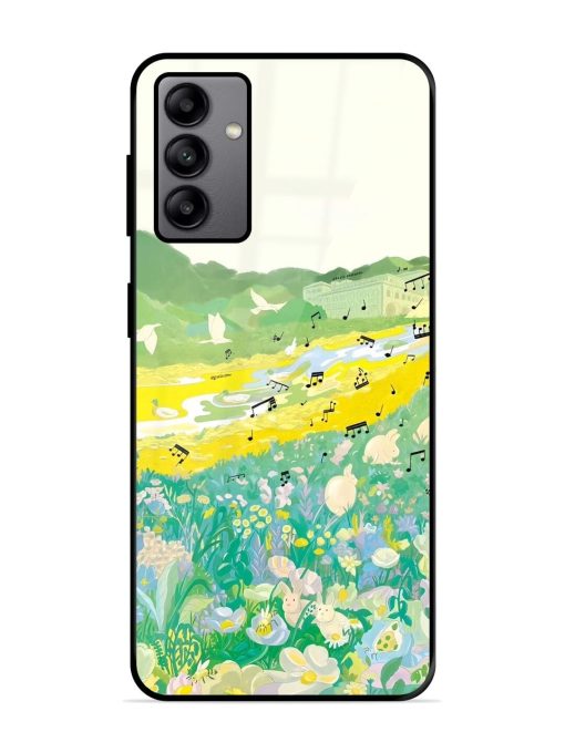 Melody In Bloom Glossy Soft Edge Case for Samsung Galaxy A04S Chachhi