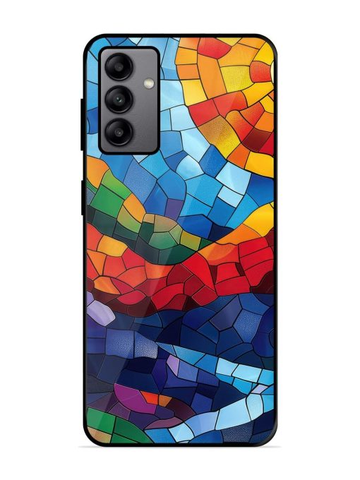 Mosaic Sunset Glossy Soft Edge Case for Samsung Galaxy A04S