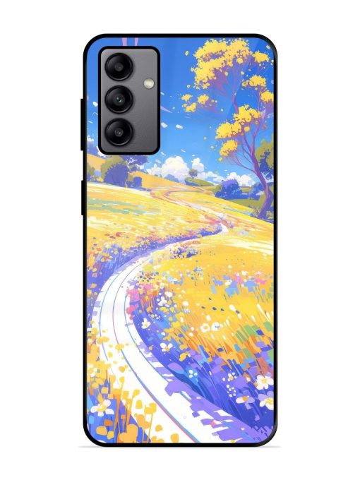 Vibrant Spring Meadow Glossy Soft Edge Case for Samsung Galaxy A04S Chachhi