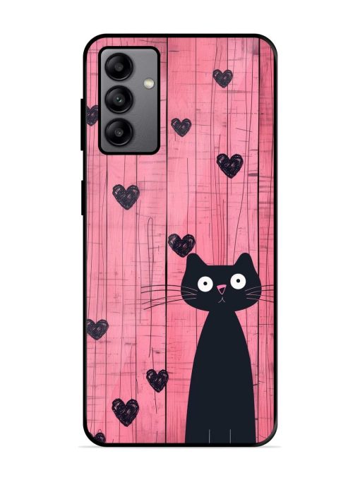 Feline Valentine'S Day Glossy Soft Edge Case for Samsung Galaxy A04S Chachhi