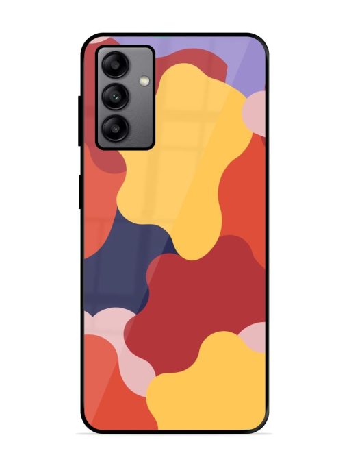 Gooey Color Chaos Glossy Soft Edge Case for Samsung Galaxy A04S Chachhi