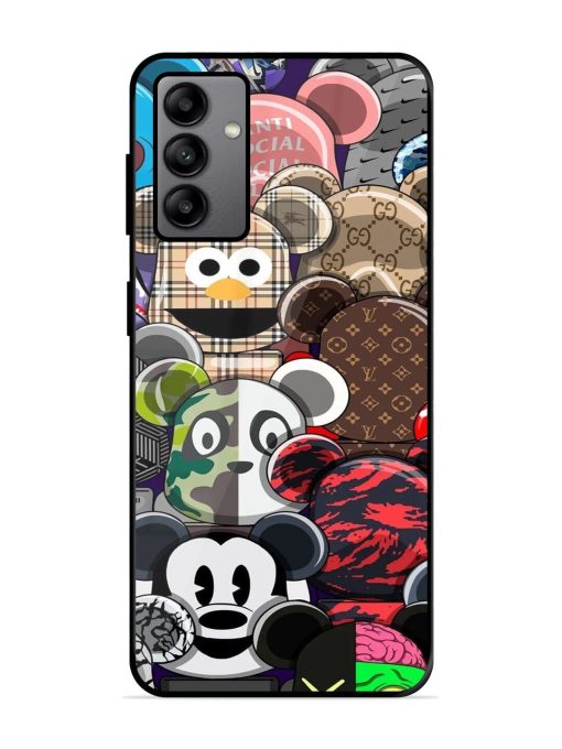 Streetwear Bearbrick Extravaganza Glossy Soft Edge Case for Samsung Galaxy A04S Chachhi