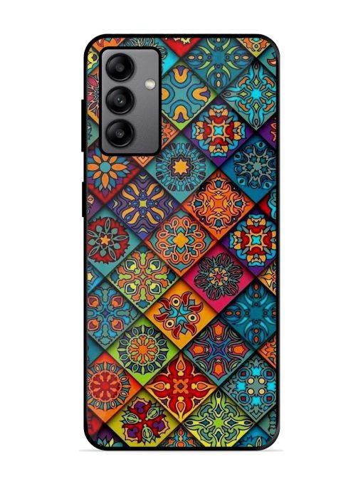 Patchwork Mandala Mosaic Glossy Soft Edge Case for Samsung Galaxy A04S Chachhi