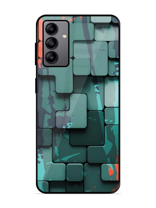 Abstract Geometric Mosaic Glossy Soft Edge Case for Samsung Galaxy A04S Chachhi