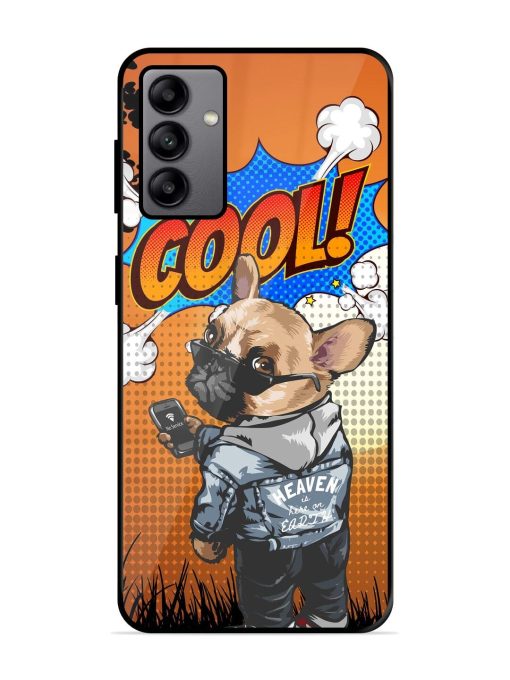 Cool Pup Glossy Soft Edge Case for Samsung Galaxy A04S Chachhi