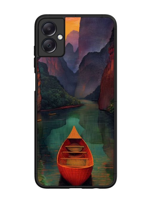 Serene Passage Glossy Soft Edge Case for Samsung Galaxy A05 Chachhi