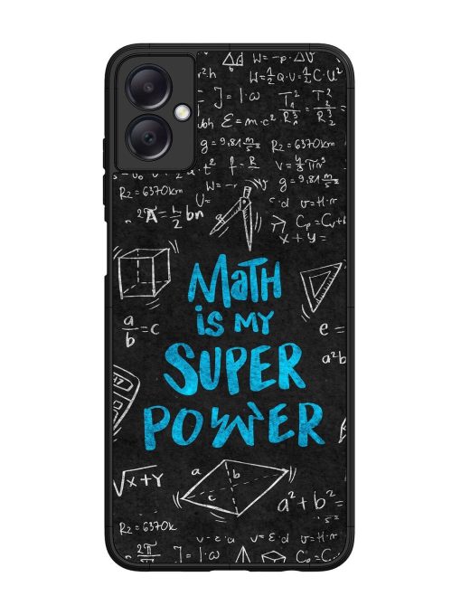 Math Magic Glossy Soft Edge Case for Samsung Galaxy A05 Chachhi