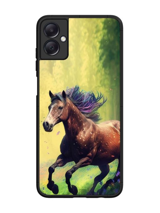 Enchanted Gallop Glossy Soft Edge Case for Samsung Galaxy A05 Chachhi