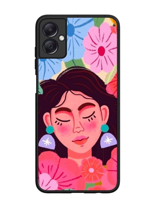 Blooming Serenity Glossy Soft Edge Case for Samsung Galaxy A05 Chachhi