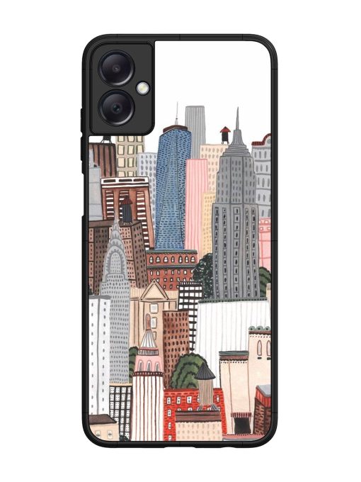 Cityscape Dreams Glossy Soft Edge Case for Samsung Galaxy A05 Chachhi