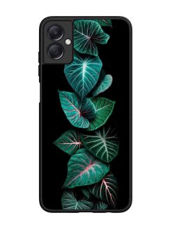 Emerald Elegance Glossy Soft Edge Case for Samsung Galaxy A05