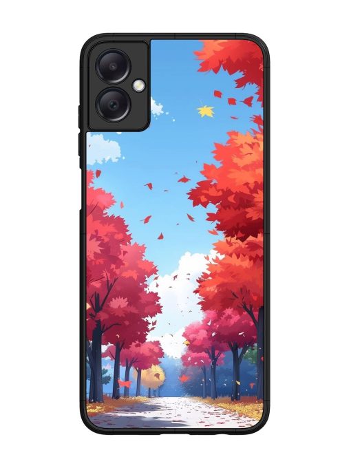 Autumn'S Embrace Glossy Soft Edge Case for Samsung Galaxy A05 Chachhi