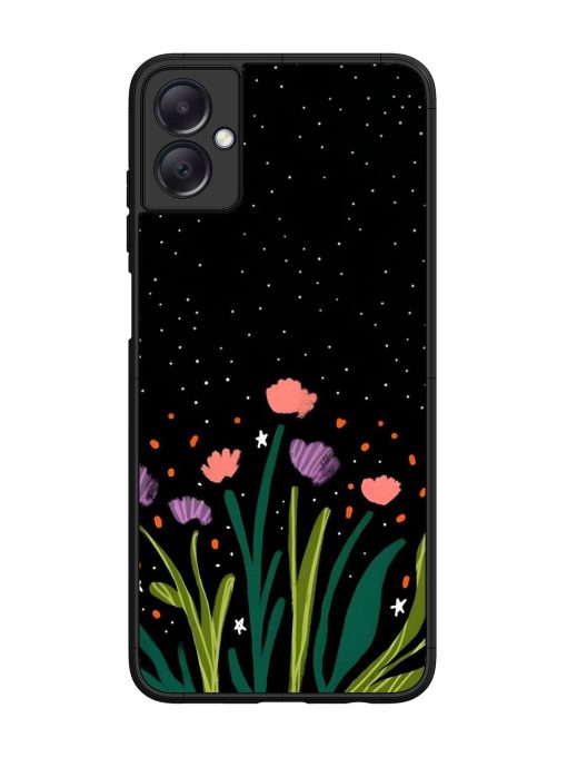 Midnight Bloom Glossy Soft Edge Case for Samsung Galaxy A05 Chachhi