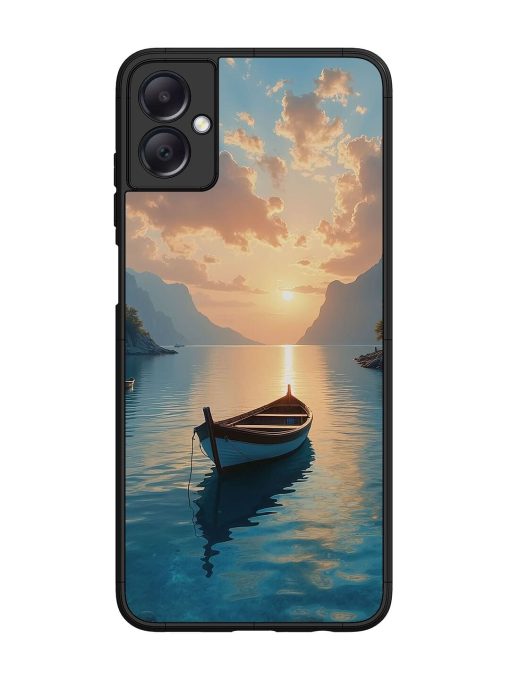 Serene Sunset Glossy Soft Edge Case for Samsung Galaxy A05