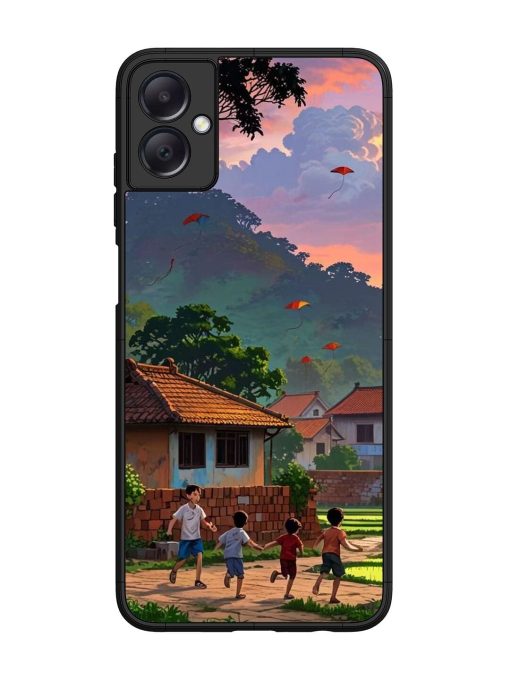 Sunset Play Glossy Soft Edge Case for Samsung Galaxy A05 Chachhi