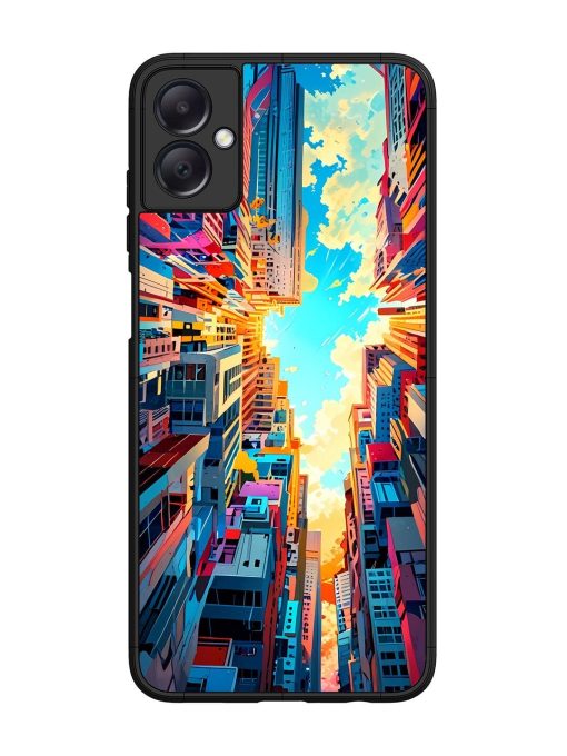 Skyward City Glossy Soft Edge Case for Samsung Galaxy A05 Chachhi