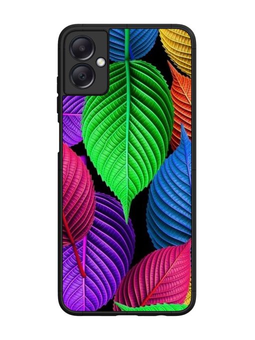 Rainbow Leaf Symphony Glossy Soft Edge Case for Samsung Galaxy A05 Chachhi