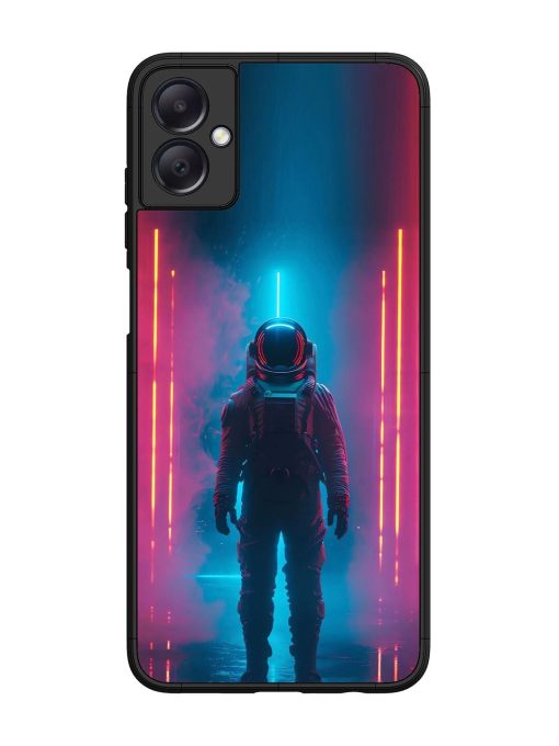 Neon Astronaut Glossy Soft Edge Case for Samsung Galaxy A05 Chachhi