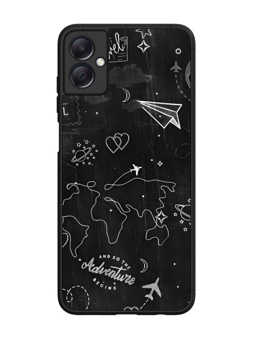 Wanderlust Sketchbook Glossy Soft Edge Case for Samsung Galaxy A05 Chachhi