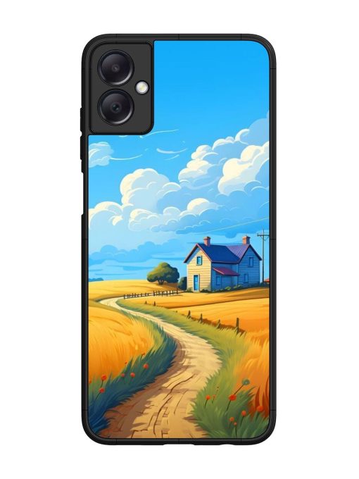 Countryside Cottage Glossy Soft Edge Case for Samsung Galaxy A05 Chachhi