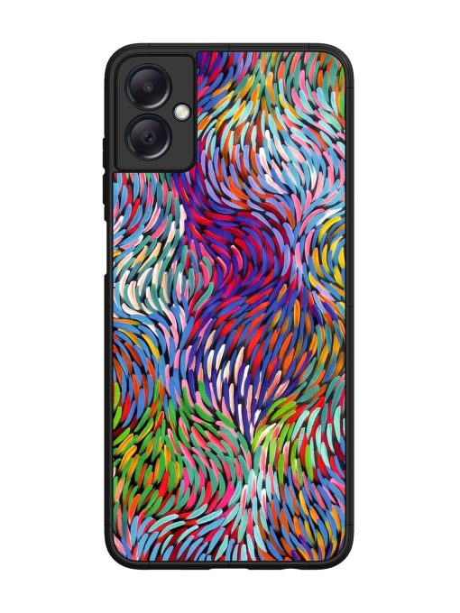 Vibrant Waves Glossy Soft Edge Case for Samsung Galaxy A05 Chachhi