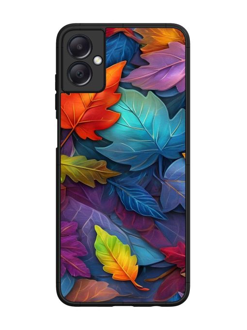 Autumn'S Embrace Glossy Soft Edge Case for Samsung Galaxy A05 Chachhi