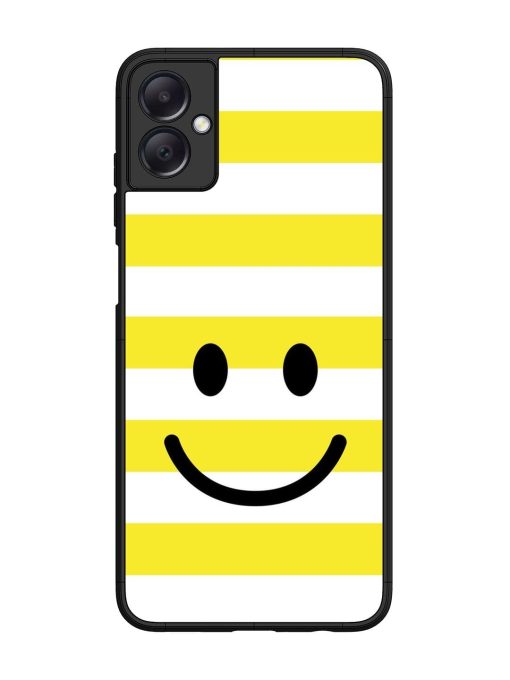 Smiling Stripes Glossy Soft Edge Case for Samsung Galaxy A05 Chachhi