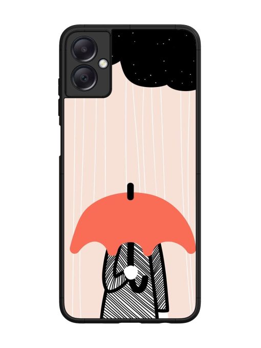 Stormy Weather, Shielded Soul Glossy Soft Edge Case for Samsung Galaxy A05