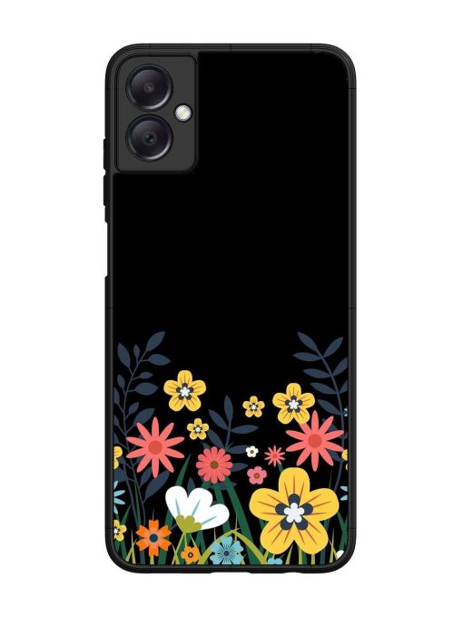 Floral Night Sky Glossy Soft Edge Case for Samsung Galaxy A05 Chachhi