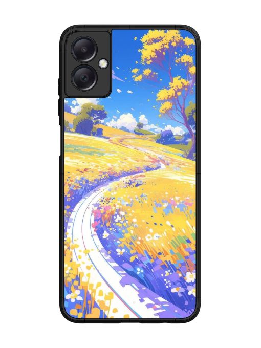 Vibrant Spring Meadow Glossy Soft Edge Case for Samsung Galaxy A05 Chachhi