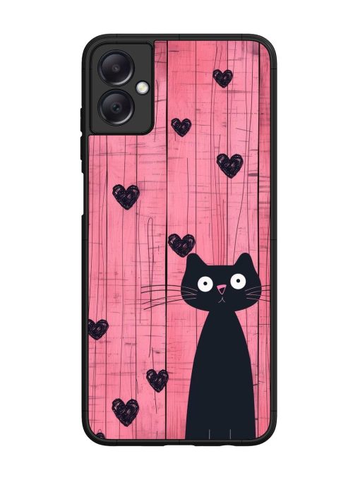 Feline Valentine'S Day Glossy Soft Edge Case for Samsung Galaxy A05 Chachhi