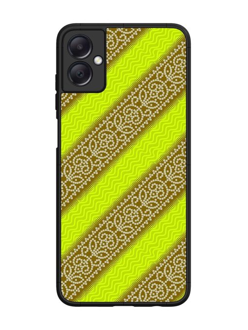 Golden Bandana Bliss Glossy Soft Edge Case for Samsung Galaxy A05 Chachhi