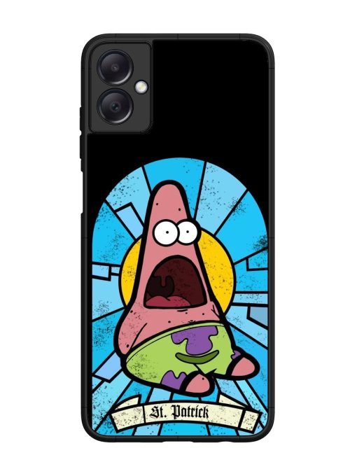 St. Patrick'S Day Stained Glass Patrick Star Glossy Soft Edge Case for Samsung Galaxy A05 Chachhi