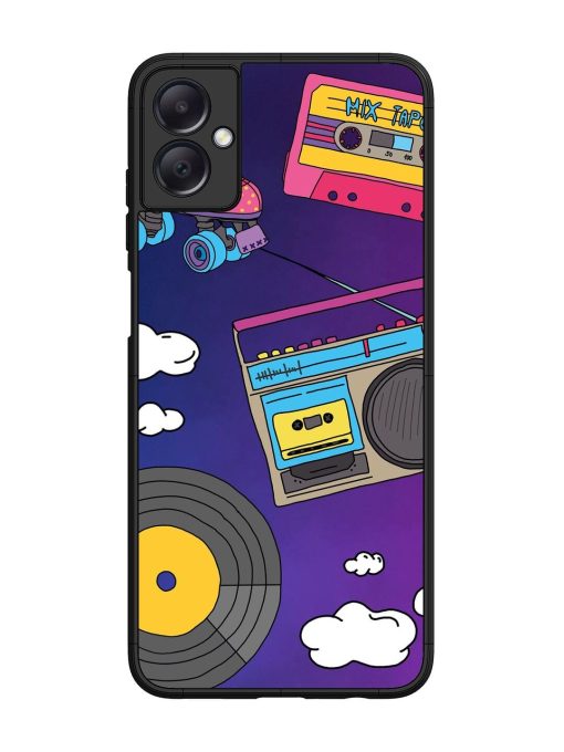 Retro Vibes Glossy Soft Edge Case for Samsung Galaxy A05 Chachhi