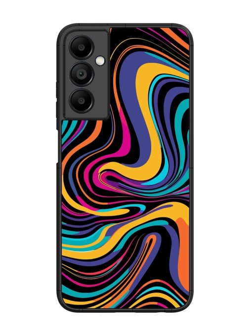 Psychedelic Swirl Glossy Soft Edge Case for Samsung Galaxy A05S Chachhi