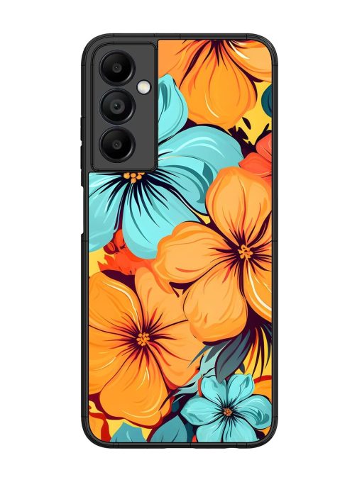 Tropical Bloom Glossy Soft Edge Case for Samsung Galaxy A05S Chachhi